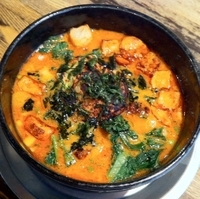 「【期間限定】カレー坦々麺:￥800+焼チーズ（￥100）」@麺・飯場 たんやの写真