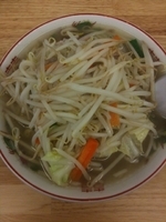 「タンメン」@タンメンしゃきしゃき 新橋店の写真