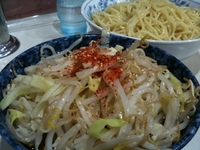 「もり野菜 820円 + 中盛り 60円 （麺硬め）」@所沢大勝軒の写真