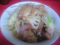 「汁なし（小・全マシ）+豚マシ」@ラーメン二郎 環七一之江店の写真