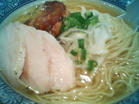 「超鶏清湯 フェニックス/中盛（￥1000+￥50）」@麺屋 一燈の写真