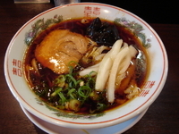 「ピリ辛白菜ラーメン（濃口・太メン）」@金久右衛門 本店の写真