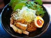 「カレーまぜ麺 大盛り」@新月の写真