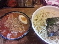 「味噌つけ麺（辛）￥800+大盛り￥100」@らーめん専門店 激アツ! めん蔵の写真