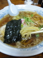 「らーめん￥750」@らーめん亭青木屋の写真