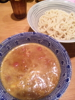「カリートマトつけ麺（並:220g:880円）」@麺や百日紅の写真