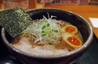 「豚骨魚介の中華そば コク旨味玉」@麺屋 嘉藤 ふじみ野店の写真