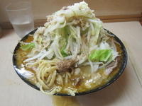 「味噌ラーメン750円、ヤサイ・ニンニク・アブラ」@ラーメン二郎 京成大久保店の写真