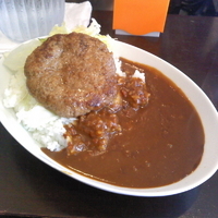 「ハンバーグカレー」@カレー屋 とらんたんの写真