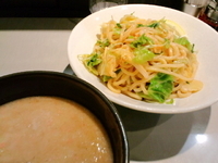 「季節のつけそば（春きゃべつの明太つけ麺300g） 800円」@中華蕎麦 瑞山（ZUIZAN）の写真