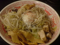 「まぜそば  ￥700  ⇒ ￥500（ クーポン使用）」@景勝軒 太田店の写真