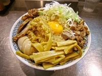 「（油そば+チャーシュー）（850円+クーポン0円）」@らーめん大 大久保店の写真