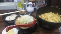 「辛味噌つけ麺890野菜ニンニク小ライス」@麺処 花田 池袋店の写真