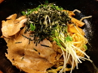 「油そば 600円」@伝説のすた丼屋 蒲田店の写真