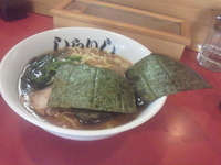 「ラーメン中盛…600円+100円」@ラーメン しらいしの写真