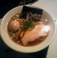 「煮干し味玉そば」@一汁三にぼし 裏不如帰の写真