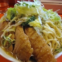 「ミニラーメン（ヤサイネギニンニク）+豚券 900円」@ちばからの写真