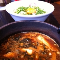 「濃厚葱玉つけ麺（￥880）+〆フランス（￥150）」@担々麺専門店 煌力の写真