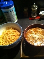 「つけそば200グラム」@群青の写真