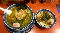 「ラーメン、焼き豚ライス」@らーめんいっとく 竜ヶ崎店の写真