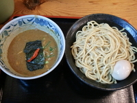 「かれつけ中 味玉」@つけめん・らあめん 福は内の写真