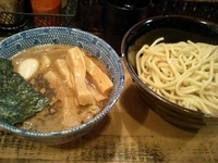 「つけ麺（並）+味玉+メンマ」@狼煙 〜NOROSHI〜の写真