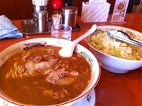 「醤油ラーメン特盛（キャンペーンで同額）」@末廣ラーメン本舗 高田馬場分店の写真