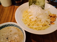 「【5月限定】鶏しおつけ麺（並225g） 750円」@中華そば 伝堂の写真