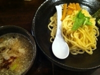 「塩つけ麺」@つけ麺 雀 アメ村本店の写真