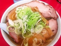 「チャーシューメン（700円）+ねぎ多目（100円）」@一品香 今宮店の写真