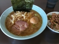 「サービスランチ+味玉（￥700+￥100）」@だし○の写真