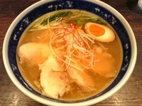 「鶏塩らーめん」@せたが屋 羽田国際空港店の写真