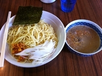 「【5月限定】鶏しおつけ麺（大盛）850円」@中華そば 伝堂の写真