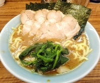 「チャーシューメン+海苔増し 【850円+50円】」@横浜家系らーめん 二代目 武道家の写真