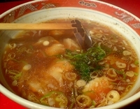 「ワンタン  （ 醤油 ）」@ラーメン桐生 笠懸店の写真