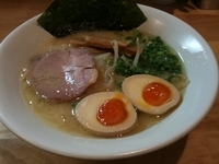 「しおらWめん+味玉（雨サービス￥500+￥100）」@らwめん jcの写真