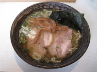 「しお中華そば（中太麺・麺固め）:800円」@春木屋 めんめんの写真