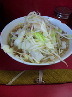 「小ラーメン ヤサイアブラ【600円】」@ラーメン二郎 環七一之江店の写真