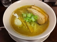 「煮玉子らーめん（しお） （750円）」@ラーメン専門店 なるとやの写真