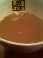 「濃菜つけ麺+豚ご飯」@濃菜麺 井の庄の写真