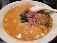 「坦々麺【630円】」@歓迎 西口店の写真