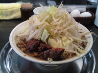 「ミニらーめん640円」@麺屋 婆娑羅の写真