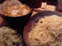 「辛味つけ麺中盛全部のせ」@つけ麺屋 両国ごんろく 水道橋店の写真