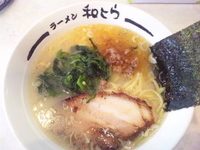 「白とららーめん」@らーめん 和とらの写真