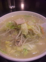 「タンメン 750円」@中国料理 太陽軒の写真