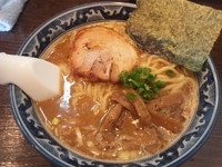 「濃厚そば（太麺） ￥720+替玉 ￥100」@中華そば 山猫軒の写真