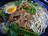 「豚骨鍋ラーメン（680円）」@ラーメン猪太の写真