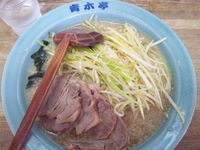 「定番しょうゆ小」@ラーメン青木亭 草加店の写真