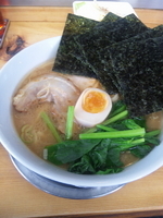 「五葉ラーメンランチセット（五葉ラーメン+銀シャリ+キャベチャー）」@らーめん五葉の写真