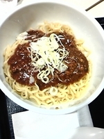 「ジャージャー麺」@朱鶏麺の写真